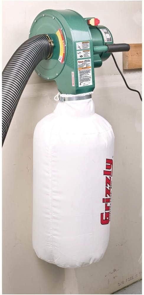 Grizzly Industrial G0710-1 HP Wall Hanging Dust Collector - Vacuum And Dust Collector Accessories - 