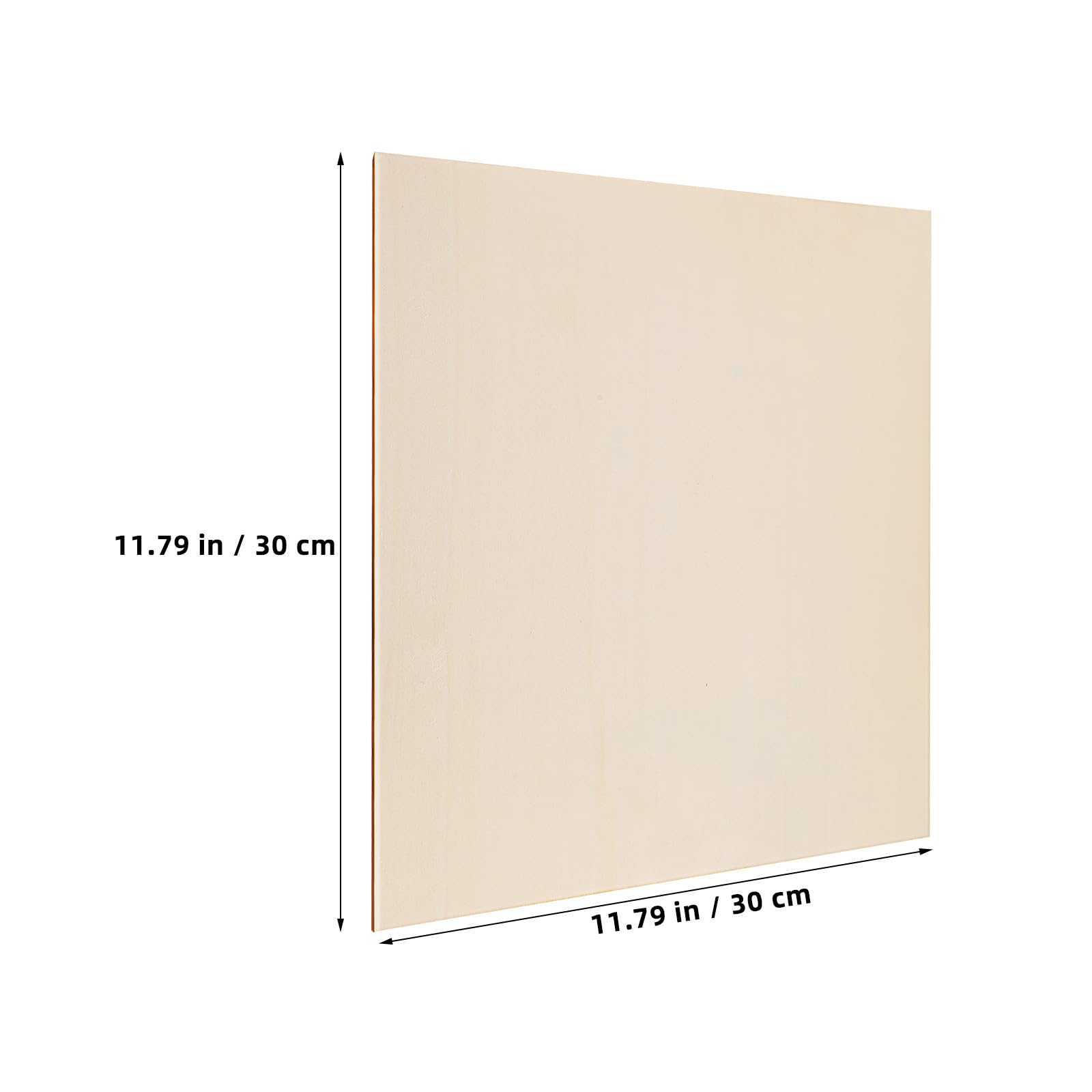 12 Piezas Tableros de Madera en Blanco para Grabar, Beige