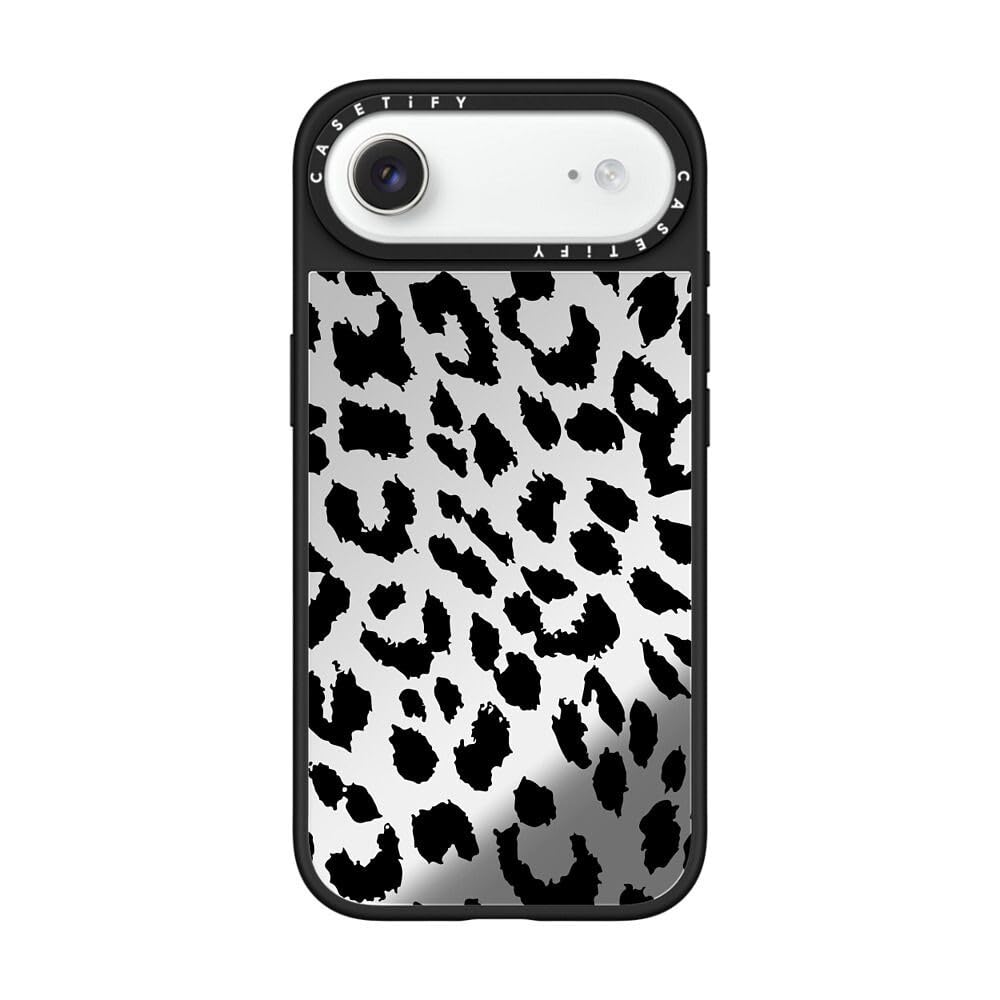 iPhoneアクセサリー CASETiFY Leopard Print iPhone 17 Pro CASETiFY Mirror iPhone 17 Air Case [Reflective/Compatible with