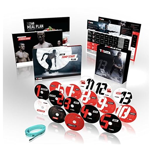 Official Tabata DVD Workout System - 4-Minute HIIT Fitness Plus Conditioning, Strength, Flexiblity and Core - Complete Home Fitness