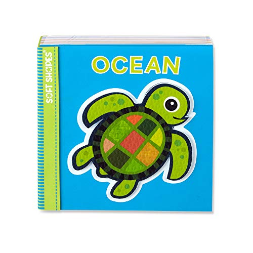 Image of Melissa & Doug Children’s Book - Soft Shapes: Ocean (Foam First Puzzle Book)