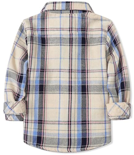 Image of Betusline Boy and Men Button Down Plaid Shirt