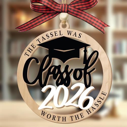 The Tassel was Worth The Hassle Graduation Ornament,...