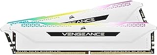 Corsair Vengeance RGB PRO SL 16GB (2x8GB) DDR4 3600Mhz C18 White Heatspreader Desktop Gaming Memory