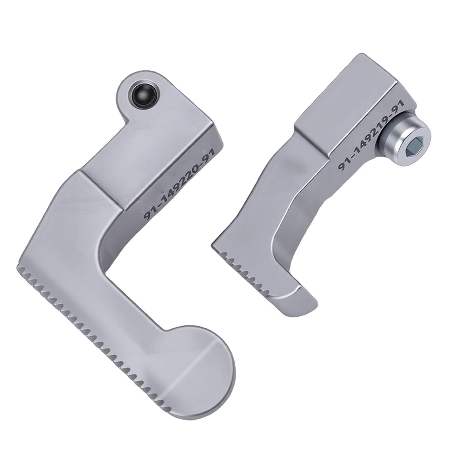 Generic Juego de Prensatelas para Máquina de Coser, Pies de Borde de Acero Inoxidable Duraderos para Máquinas de Colchones 5625, 2 Unidades para Coser Colchones Suaves