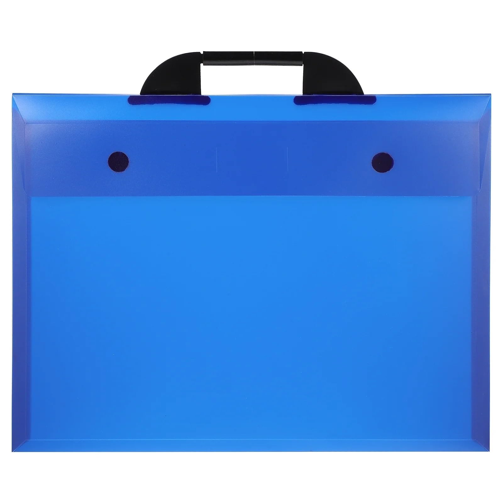Bolsa Portafolio De Arte Carpeta de Mano con Clip for álbum A3, Impermeable, for Archivos, Pinturas y Suministros Profesionales for Artistas.(Blue)