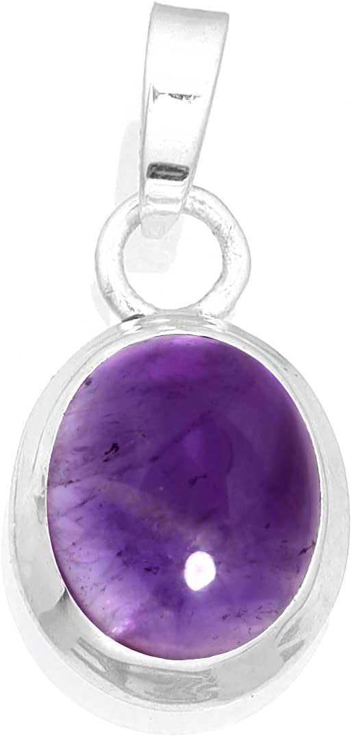 Agate, Moonstone, Pearl, Garnet Oval Handmade Pendant Necklace Genuine 925 Sterling Silver Boho Natural Gemstone Jewelry For Women