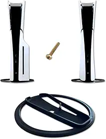 Suporte Base Vertical Compatível com Playstation 5 Ps5 Slim Fat Pro Digital Todos os Modelos