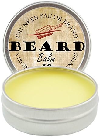 Drunken Sailor Brand Beard Balm (Virgin Waters Unscented) 2oz