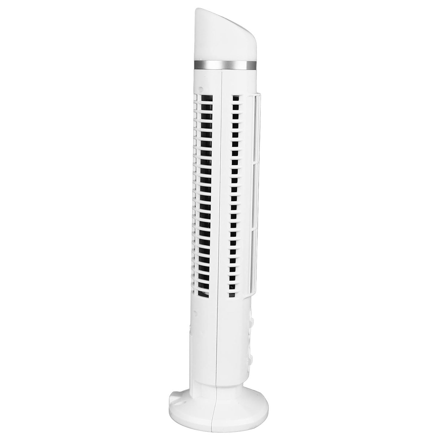 HURRISE Bladeless Tower Fan Oscillating Fans Standing Fans for Indoors 90 Degree Oscillating Quiet Portable USB Desk Fan