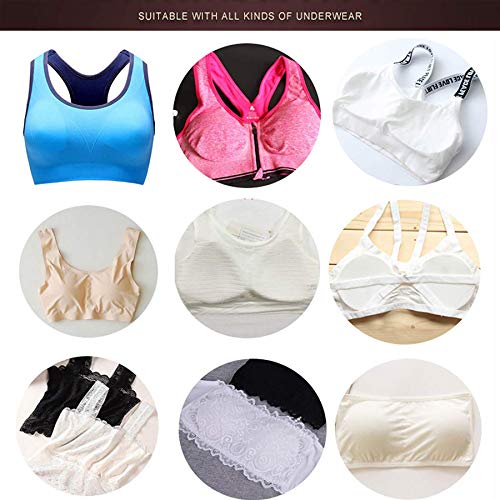 Breathable Silicone Bra Inserts – Semi-Adhesive Uniquely Perforated Push-Up Pads For Women #TOP4