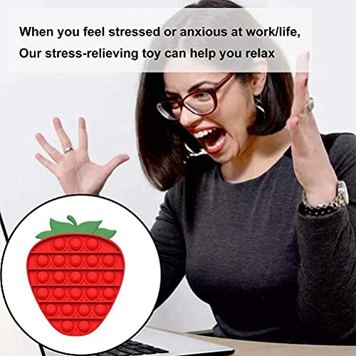 Brinquedo sensorial Push Pop Bubble Fidget para alívio de estresse e necessidades especiais para aut