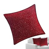 Fundas de cojín de Navidad genéricas 45 x 45 cm, decoración navideña lavable | Funda de cojín de sofá de fiesta, para planificadores, fiestas, sofás, aficionados, artesanías, apartamento de fondo