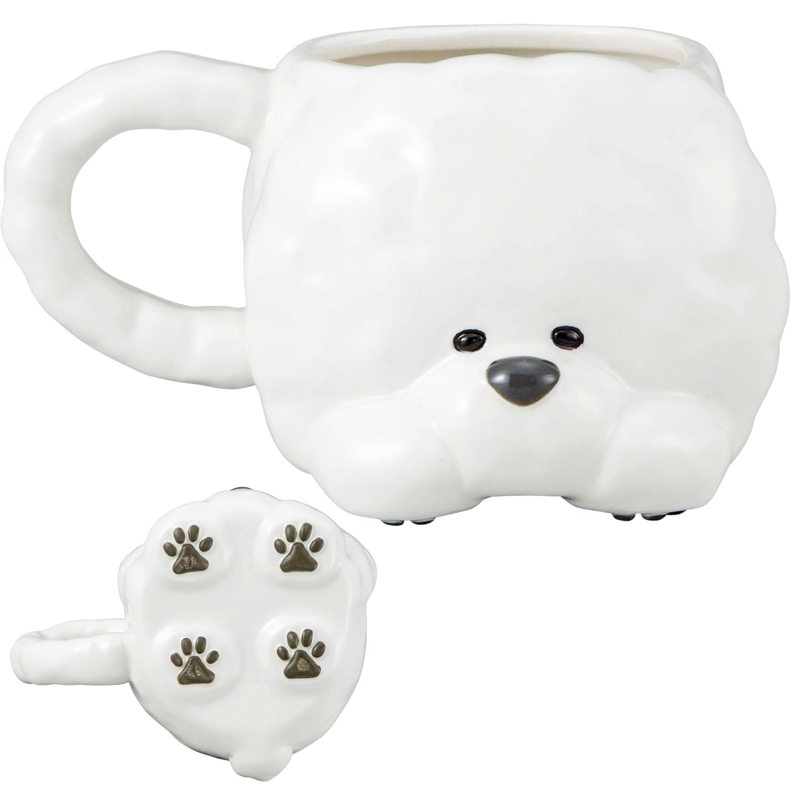☆まるまる出品商品です！ Amazon.co.jp: サンアート かわいい食器 モフまる肉球 マグカップ