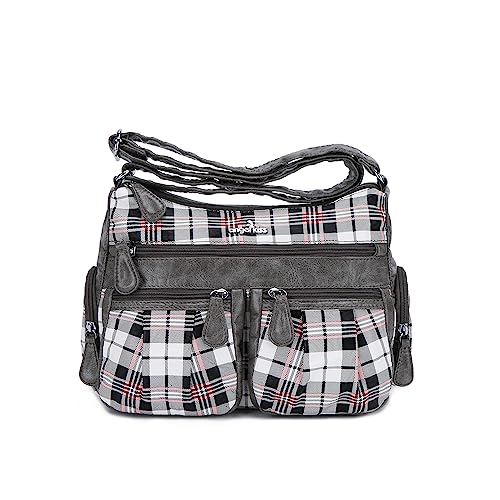 Image of Angel Kiss Crossbody Bags for Women, Ladies Shoulder Handbags and Purses Medium Faux Leather Pocketbooks | Ladies