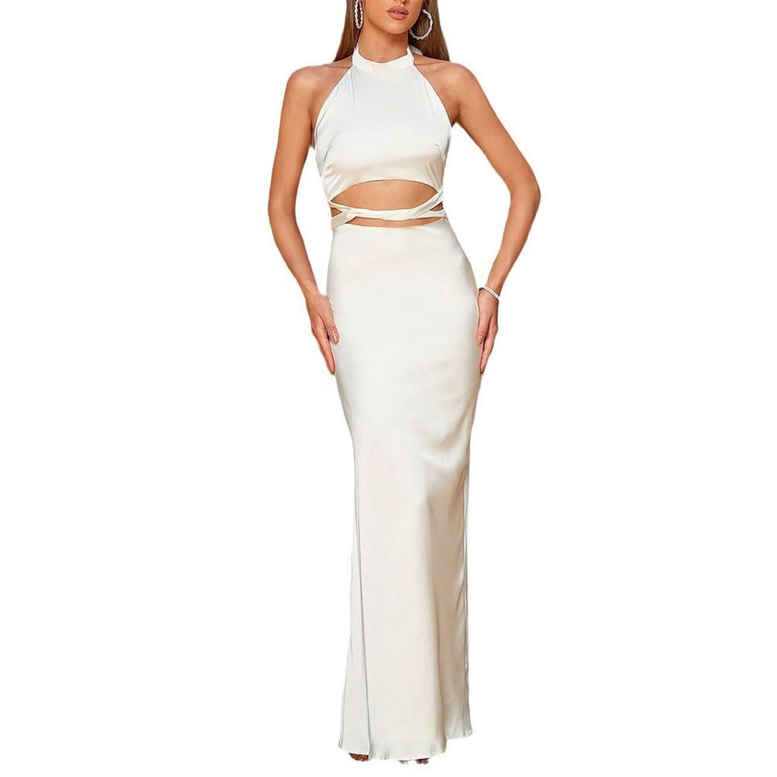 jersey trapeze dress Tekbika Dot Trapeze Dress, Black/Khaki main image 1