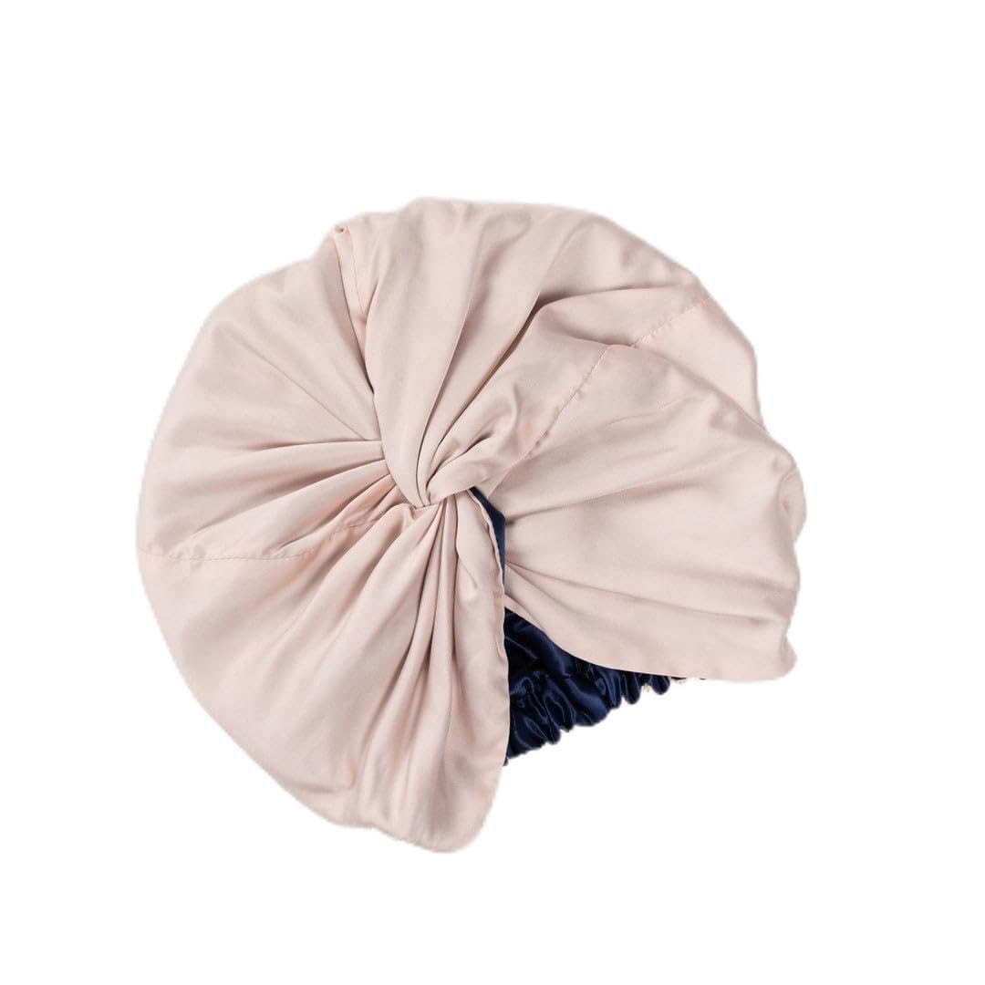 Mulberry Silk Sleep Bonnet by Clementine Essentials, Wrap Style