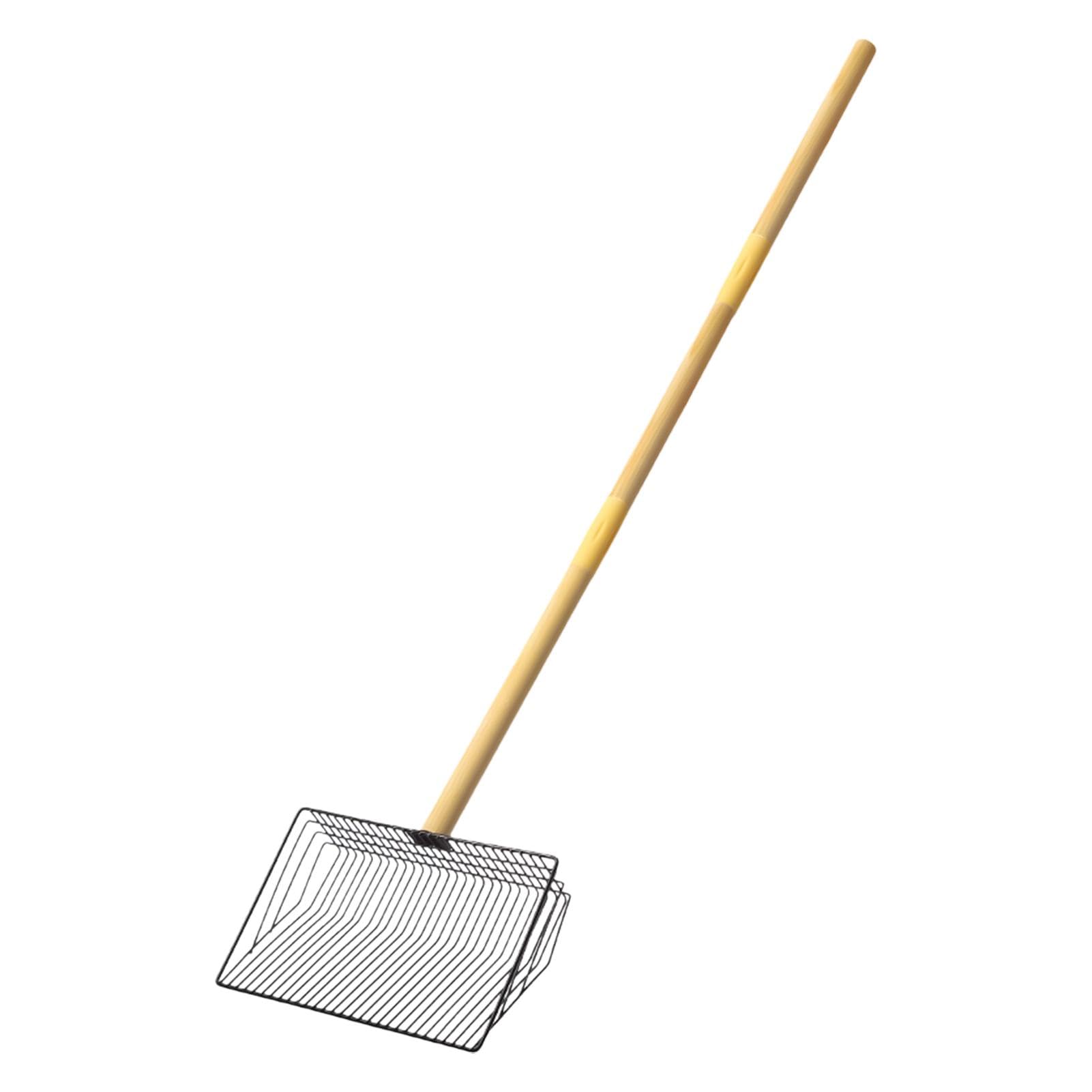 Râteau pour agricole et pelle à tamisage pour poulailler détachable 25 cm