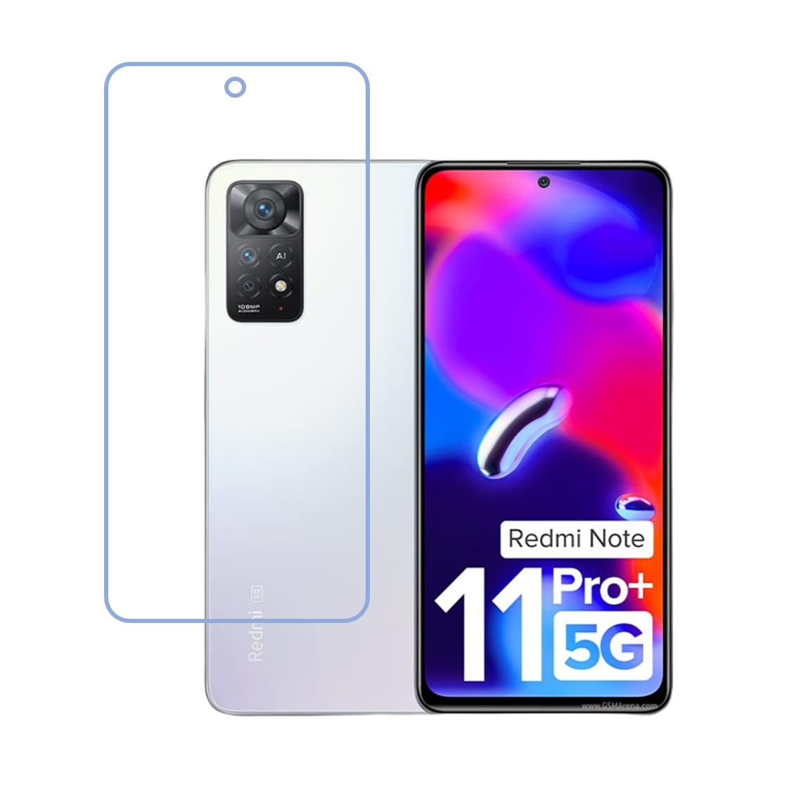 DVTECH? 9H Flexible Unbreakable Scratch resistance Screen Guard For Xiaomi Redmi Note 11 Pro Plus 5G (India) (Not a Tempered glass) (B0B2DV3SQ1) Amazon Price History, Amazon Price Tracker