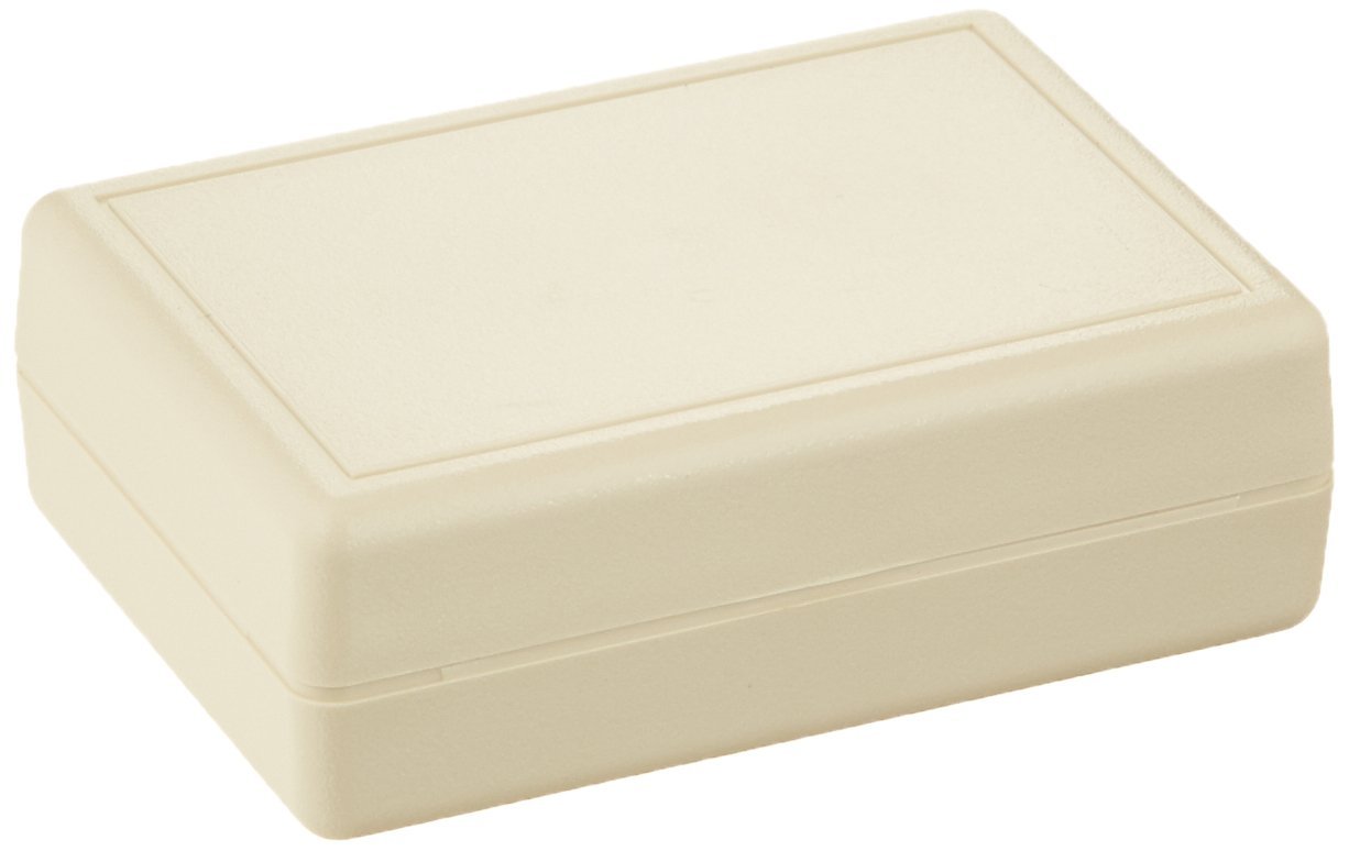 Serpac C6 ABS Plastic Enclosure, 2.26" Length x 1.61" Width x 3/4" Height, Almond
