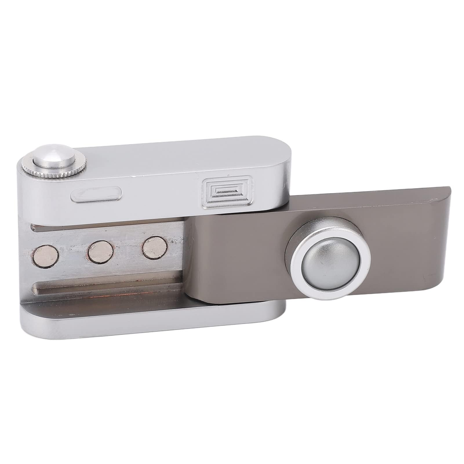 Dpofirs Fidget Slider Push Slider Fidget Clicker Fidget Toys, Jouet en Forme de Caméra TDAH Push Slider Jouet Adulte Métal Presse anxiété Soulagement du Stress Curseur