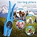 PKNYBZH Universal Livestock Ear Tag Applicator and Livestock Ear Tag Pliers for Livestocks Animal Cattle Pig Goat Sheep