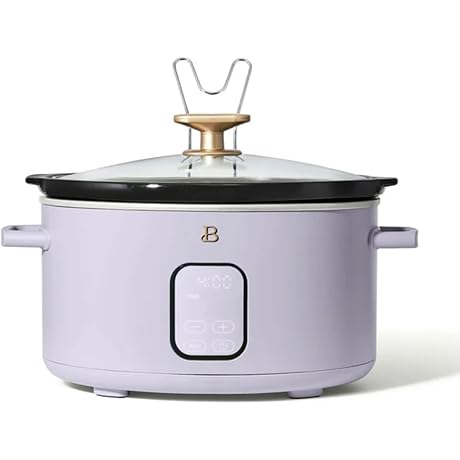 Drew Barrymore™ 6Qt Programmable Slow Cooker, Lavender
