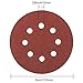 Coceca 160pcs Orbital Sander Pads Sanding Discs 5 Inch 8 Hole 40 80 100 120 150 180 240 320 400 600 Assorted Grits Hook and Loop Orbital Sandpaper for Wood