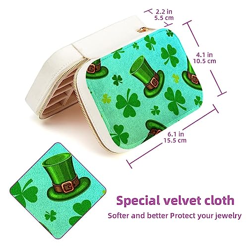 Boîte bijoux velours fermeture éclair métal anti rayures compacte