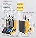 Fuel Injector Cleaner,CT150 EGI Fuel Injector Cleaner Tester, 4-Cylinder Ultrasonic Cleaning Machine with 12 Functions & Reverse Flushing, 28KHZ, 110V/220V for Professional Automotive and Motorcycle