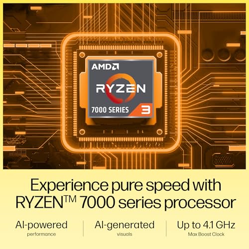 HP 15, AMD Ryzen 3 7320U (8GB LPDDR5, 512GB SSD) FHD, Anti-Glare, Micro-Edge, 15.6"/39.6cm, Win 11, Office 21, Silver, 1.59kg, fc0154AU, AMD Radeon Graphics, 1080p FHD Camera Laptop view 2