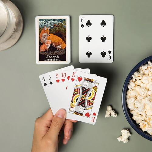 Naipes Poker Joseph Oregon Letterpress 52 Cartas miniatura 2