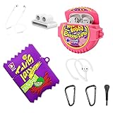 12 in 1 Set Takis Potato Chips+Bubble Gum,3D Cute Funny Luxury Soft Silicone Airpod Cover,Stylish...