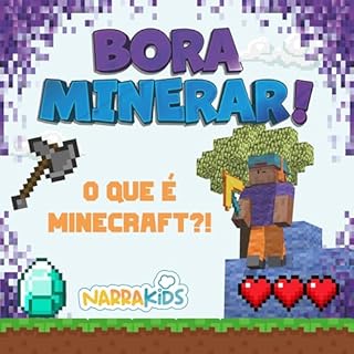 O que &eacute; Minecraft?! Audiolivro Por Dario Pato, Andr&eacute; Calgaro capa