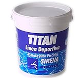  TITAN - Pintura piscinas sirena al agua mate azul oceano 4l