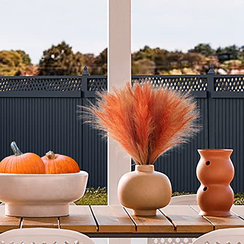 Wesail Artificial Bush Pampas Grass,Faux Pompous Grass Bulrush,Fake Pampas-Grass Plant Greenery Bouquets For Diy Decorations,4 Of Pack #TOP3