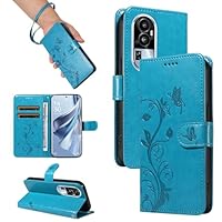 SRISHP Cover per OPPO A54 5G / OPPO A74 5G, Magnetica Cover a Libro con Slot per Schede, Custodia in PU Pelle Portafoglio per OPPO A54 5G / OPPO A74 5G, Oro