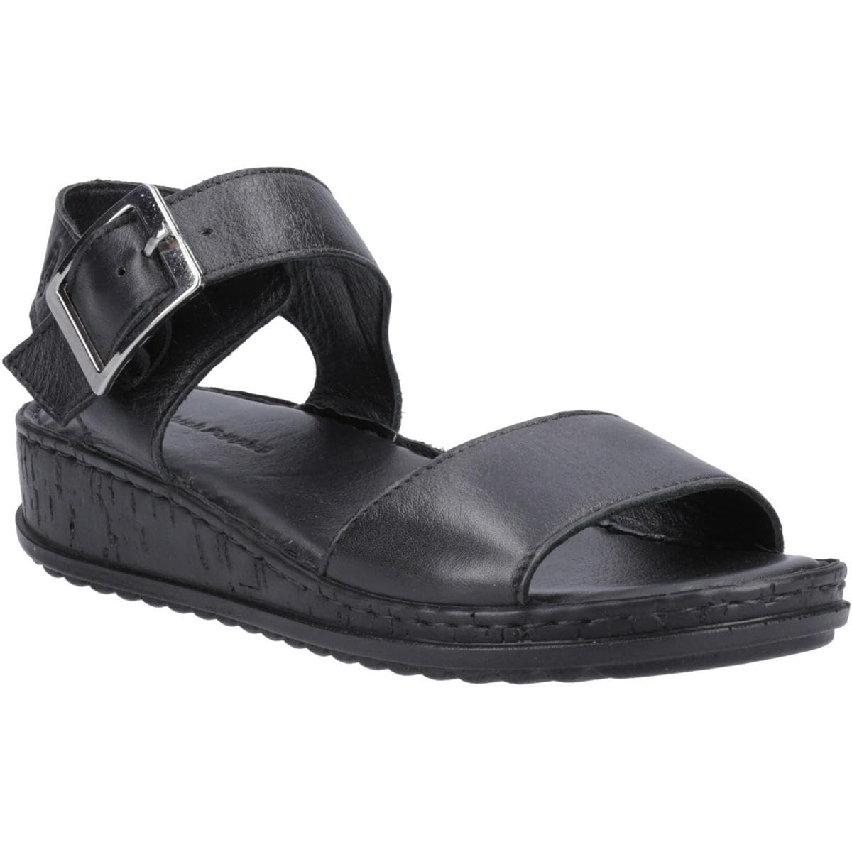 Hush Puppies Female Ellie Sandal, Black, 5