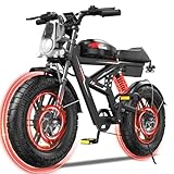 3000W Powerful Motor and All-Terrain E-bike: Equipped with high-performance 3000W powerful motor, and has passed UL2849 certification test, it provides stable power output,high maneuverability, which can perfect for urban commuting and outdoor off-ro...