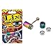 BodyJewelryOnline Unisex Stainless Steel Lix Rainbow Motorized Tongue Ring, 14G, Multicolored