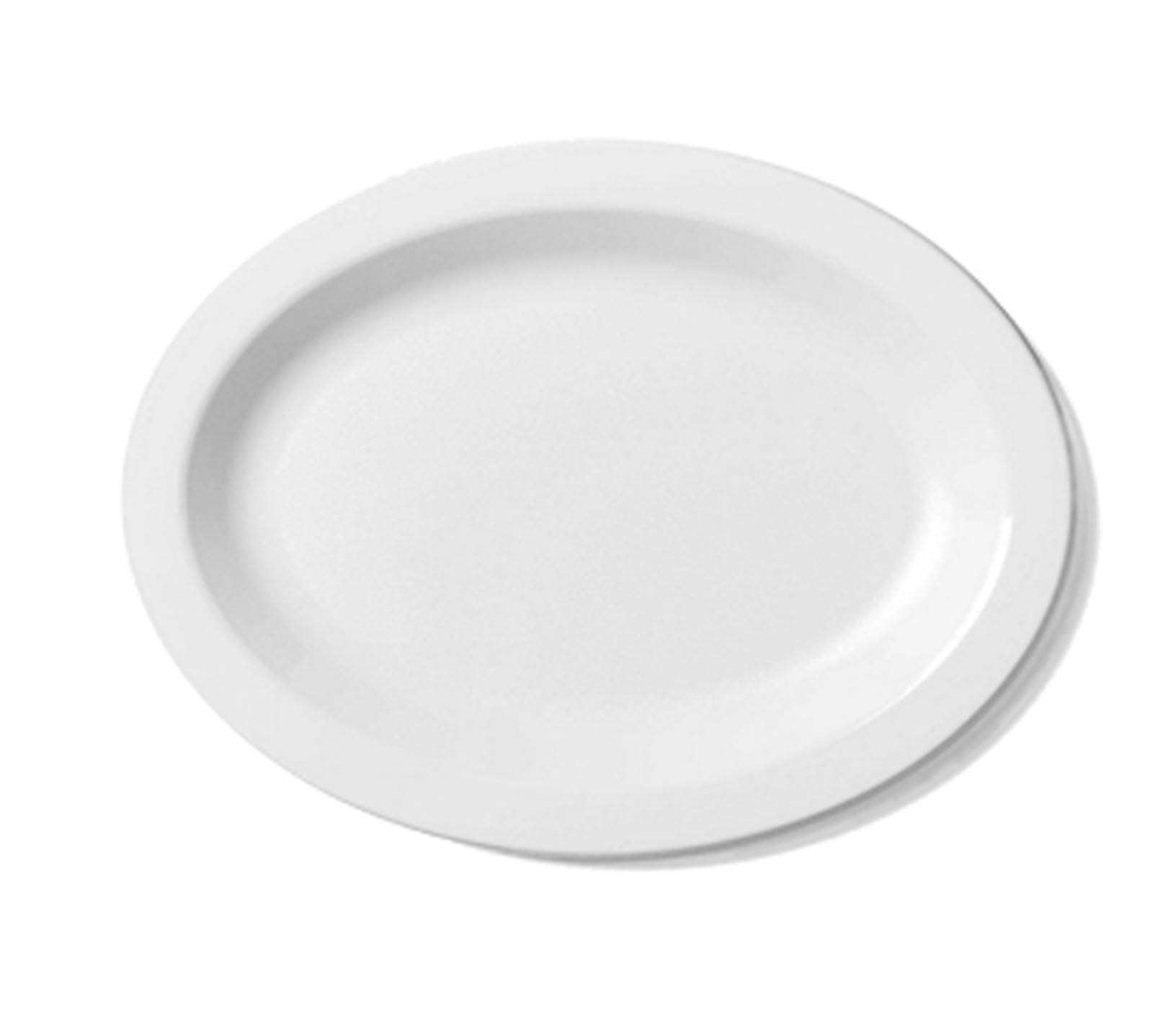 Camwear Narrow Rim Oval Platter (Pack of 1) by Cambro – Large(Pack of 1), In Description, Black, Model 120CWP110