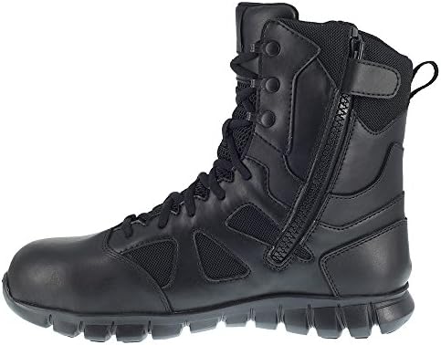 Reebok Duty Men's Sublite Cushion Tactical Comp Toe 8" Boot Wa Black - 12 Wide | Image 2