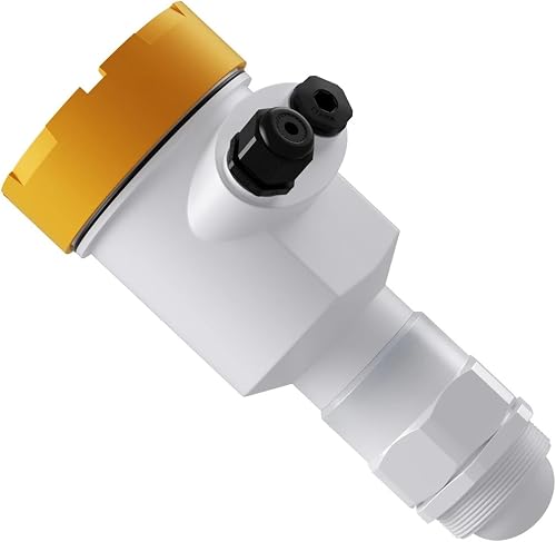 Tank Level Gauge, 4-20mA RS485 Radar Level Sensor for Wastewater 1m 2m 5m Level Transmitter 60GHZ with Screen Radar Liquid Level Meter,Liquid Leve(5M 4-20mA RS485)
