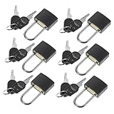 VALICLUD 6 Sätze Teiliges Mini mit Schlüssel Vintage Aufbewahrungsschloss für Koffer Schatztruhe...