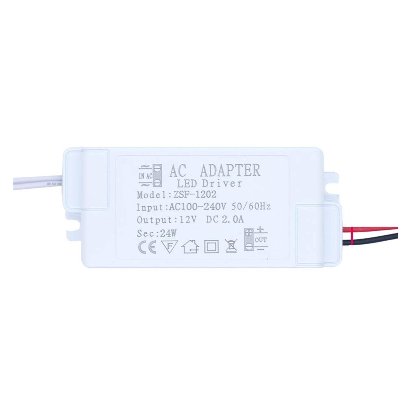 Controlador LED 12V 2A que soluciona parpadeos y cortes en tiras de luz de veinticuatro vatios 1