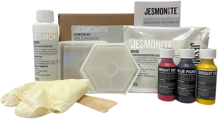 Jesmonite AC100 Water Based Casting Resin - Starter Kit