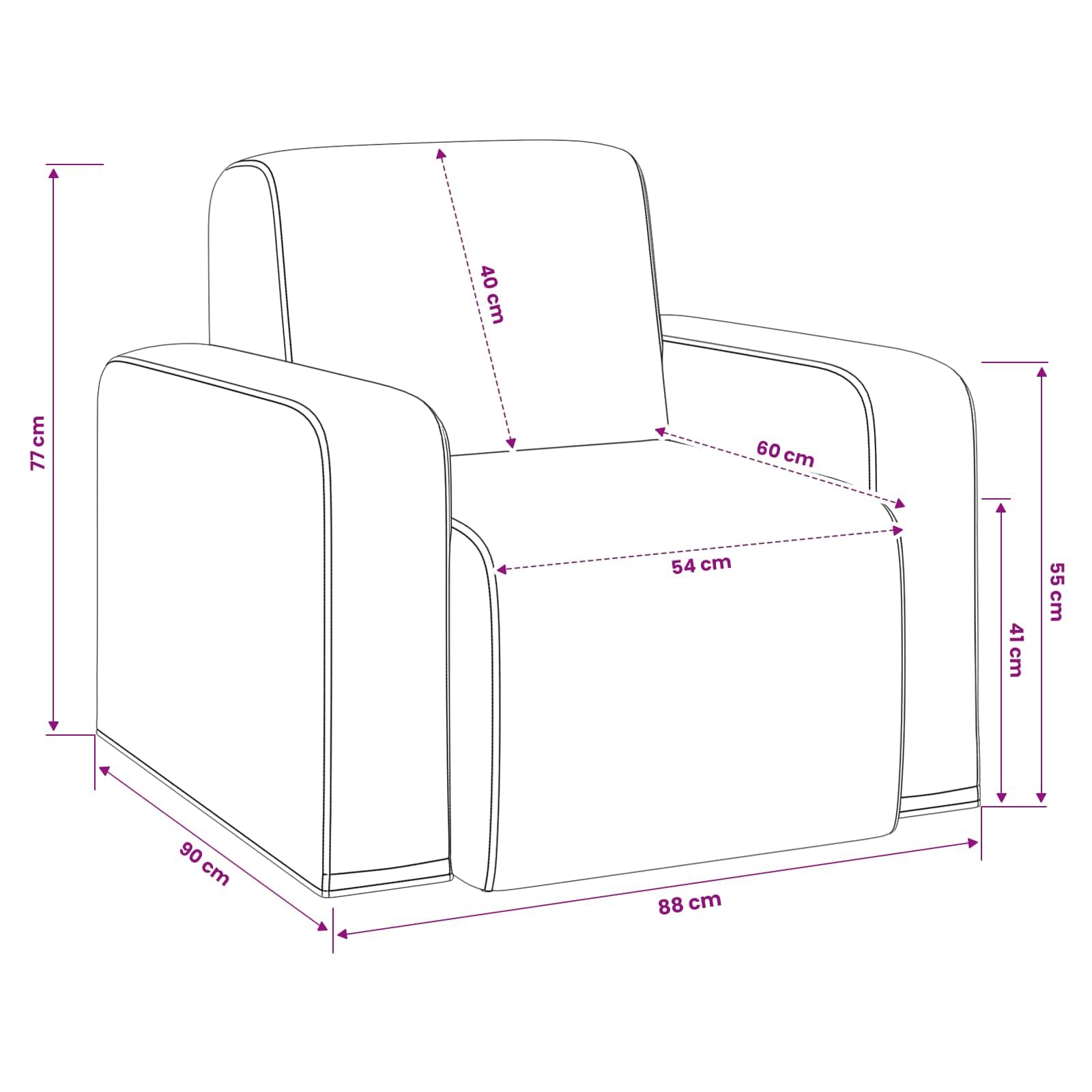 vidaXL Sessel Anthrazit Cord, Moderne Sessel, stylische Sitzgelegenheit für Wohnzimmer, Schlafzimmer, eleganter Lounge-Stuhl, weicher Komfort