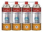 Bright Spark BS3656 220g Catering Gas Cartridges pack of 4
