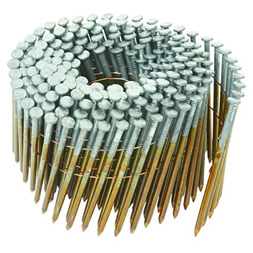3 x 1.31 in. Wire Coil Framing Nails with Smooth Shank