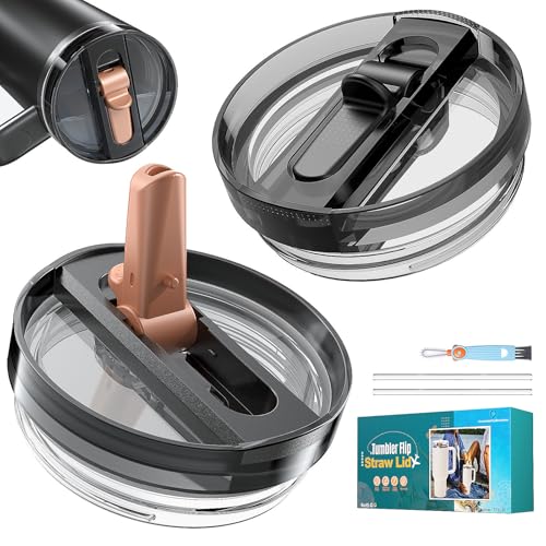 Xrabbit BlackCamel Flip Straw Lid